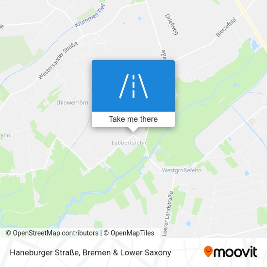 Haneburger Straße map