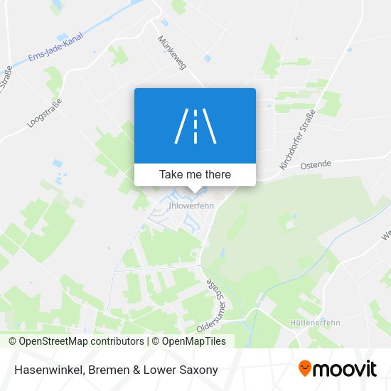Hasenwinkel map