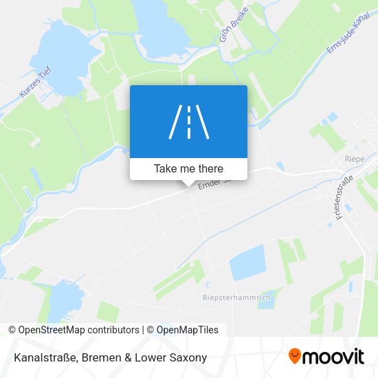 Kanalstraße map