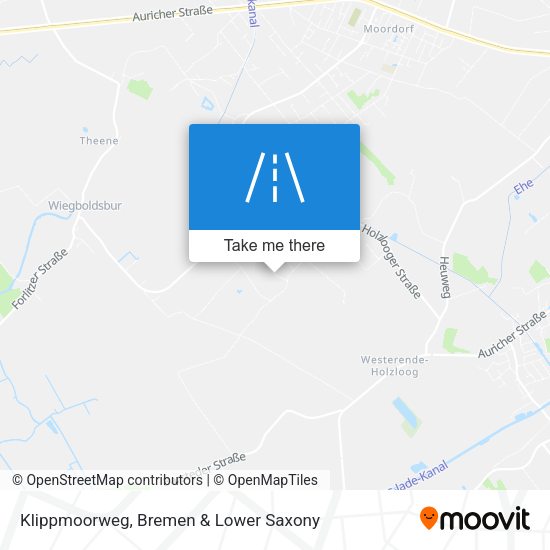 Klippmoorweg map