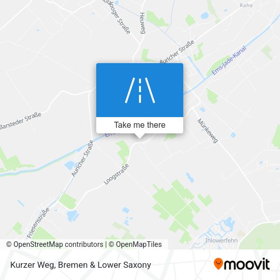 Kurzer Weg map