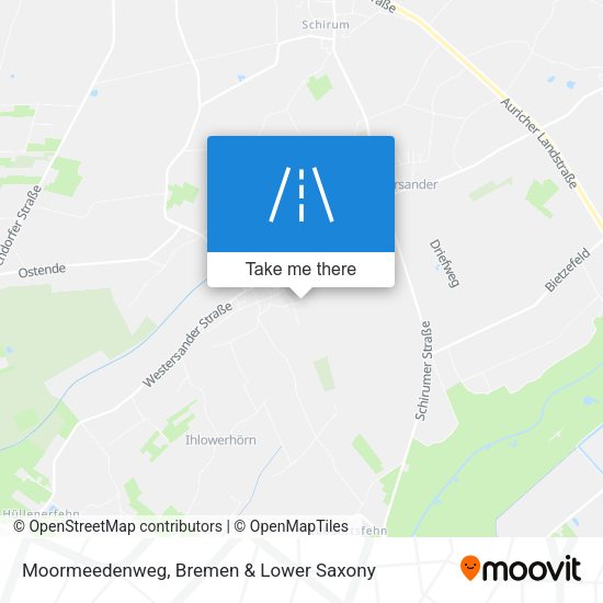Moormeedenweg map