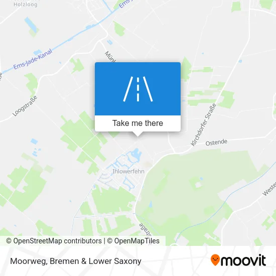 Карта Moorweg