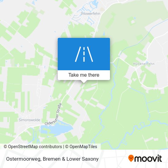 Ostermoorweg map