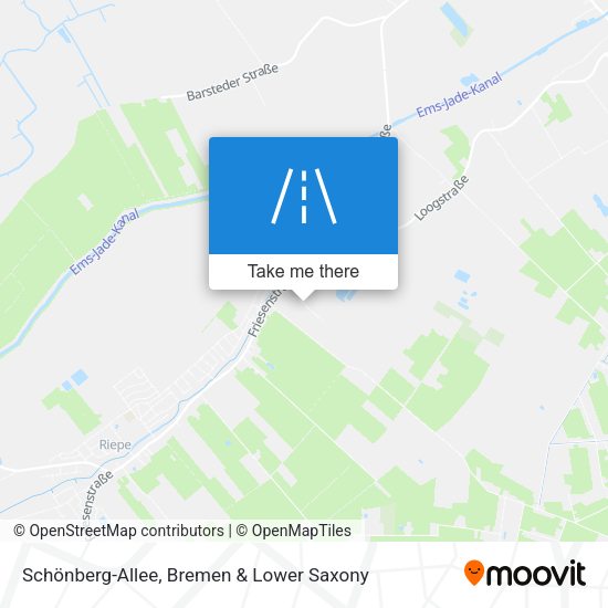 Schönberg-Allee map
