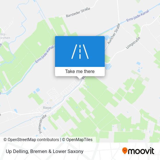 Up Delling map