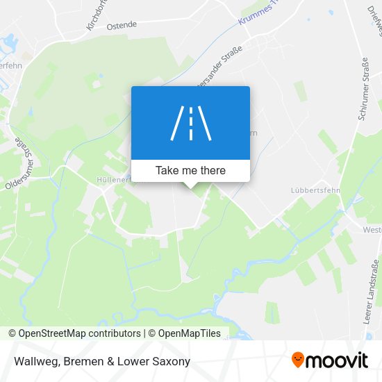 Wallweg map