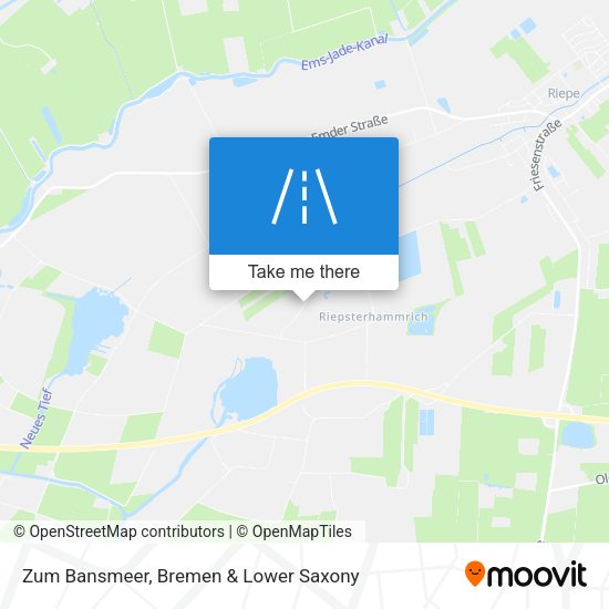 Zum Bansmeer map