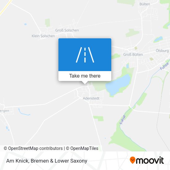 Am Knick map