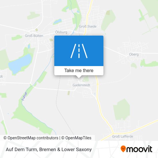 Auf Dem Turm map