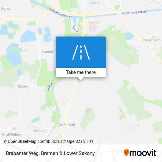 Brabanter Weg map