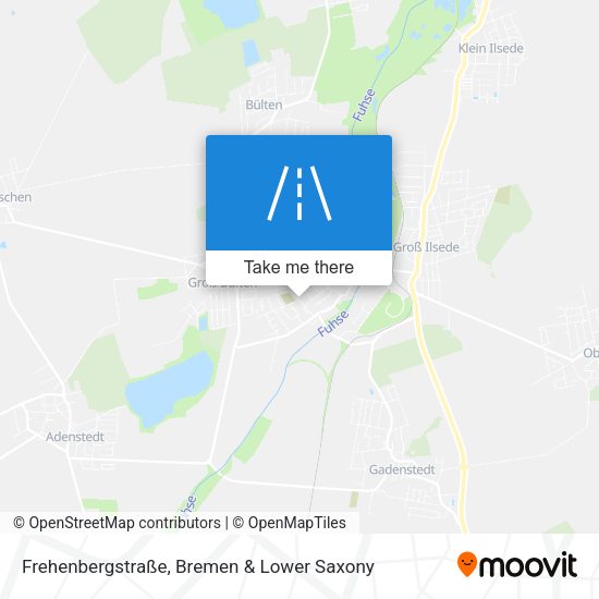 Frehenbergstraße map