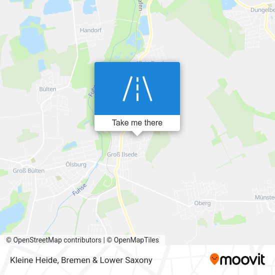 Kleine Heide map