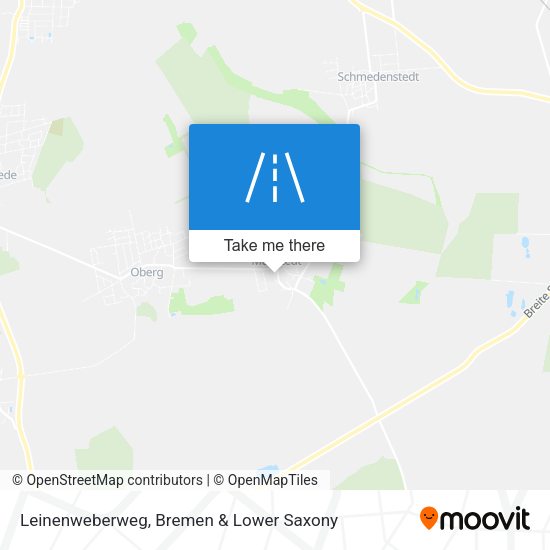 Leinenweberweg map