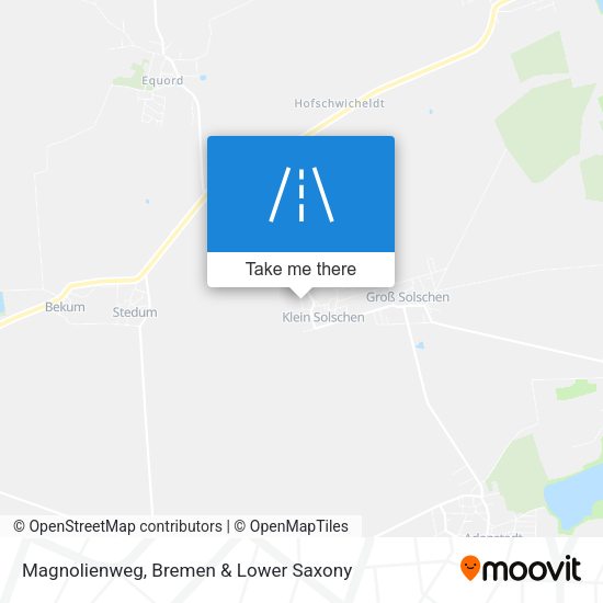 Magnolienweg map