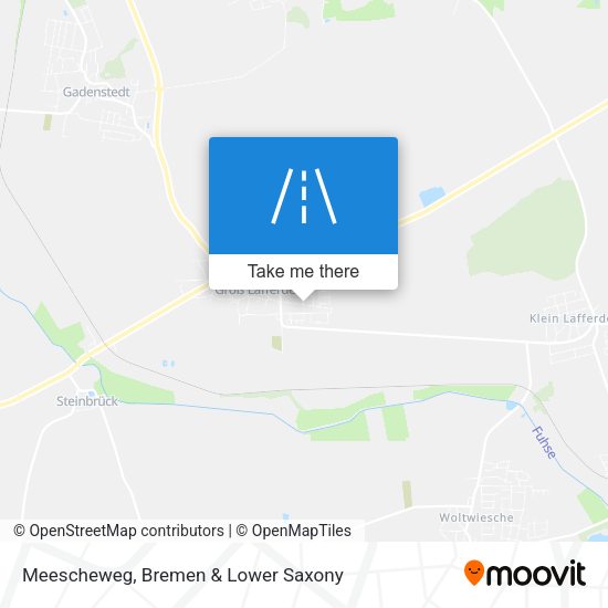 Meescheweg map