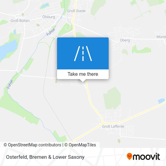 Osterfeld map