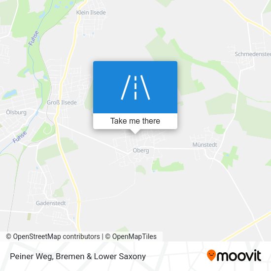 Peiner Weg map