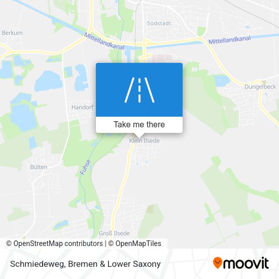 Schmiedeweg map