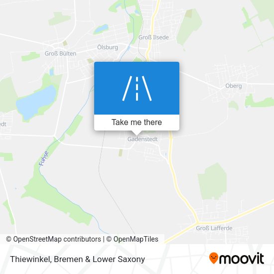 Thiewinkel map