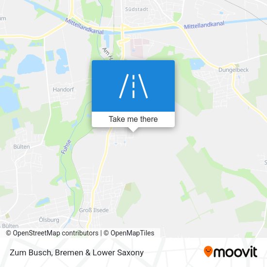 Zum Busch map
