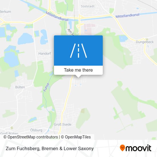 Zum Fuchsberg map