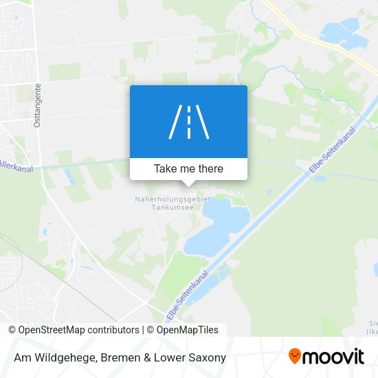 Am Wildgehege map