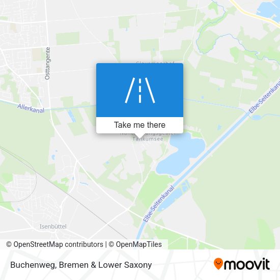 Buchenweg map
