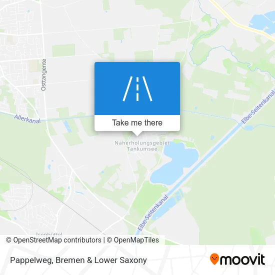 Карта Pappelweg