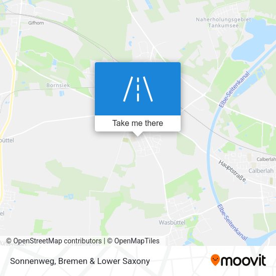 Sonnenweg map