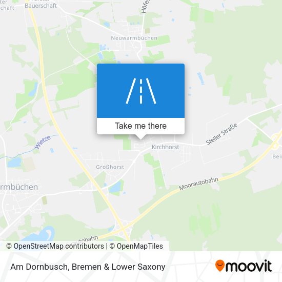 Am Dornbusch map