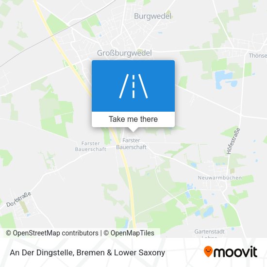An Der Dingstelle map