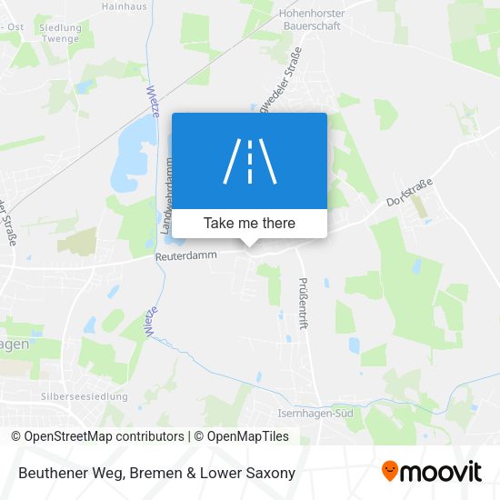 Beuthener Weg map