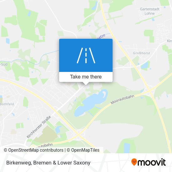 Birkenweg map