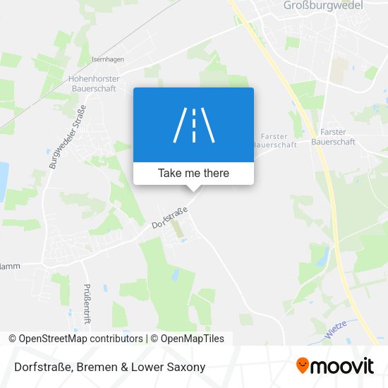 Dorfstraße map