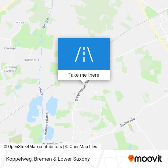 Koppelweg map