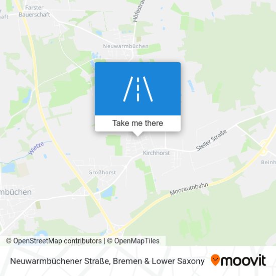 Neuwarmbüchener Straße map