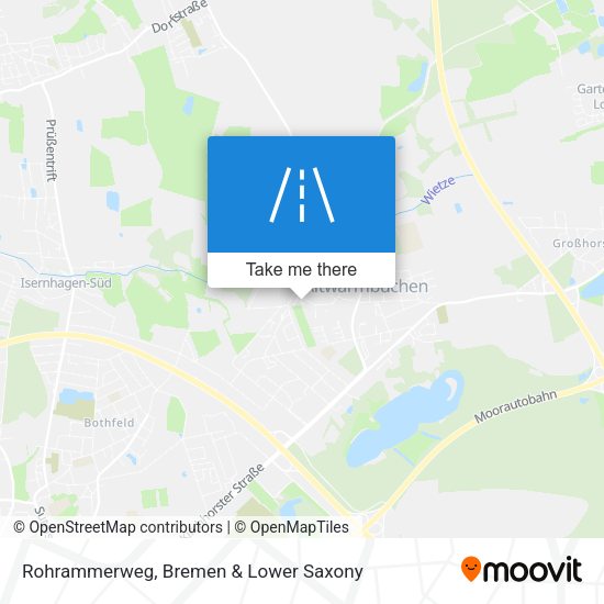 Rohrammerweg map