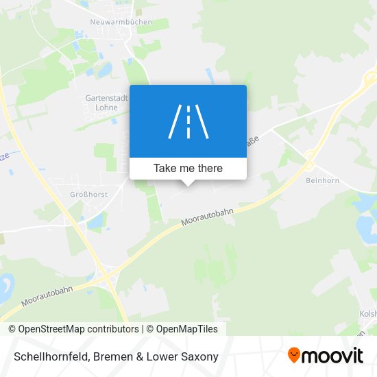 Schellhornfeld map