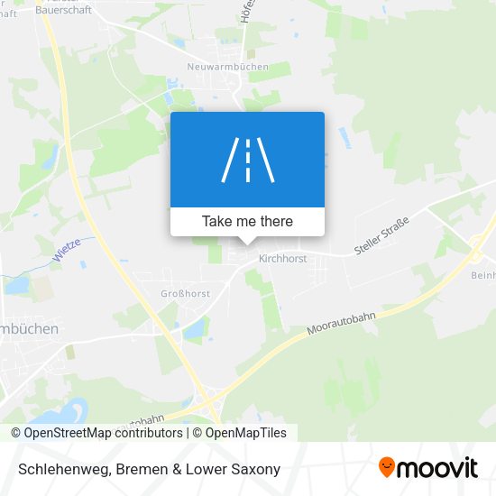 Schlehenweg map
