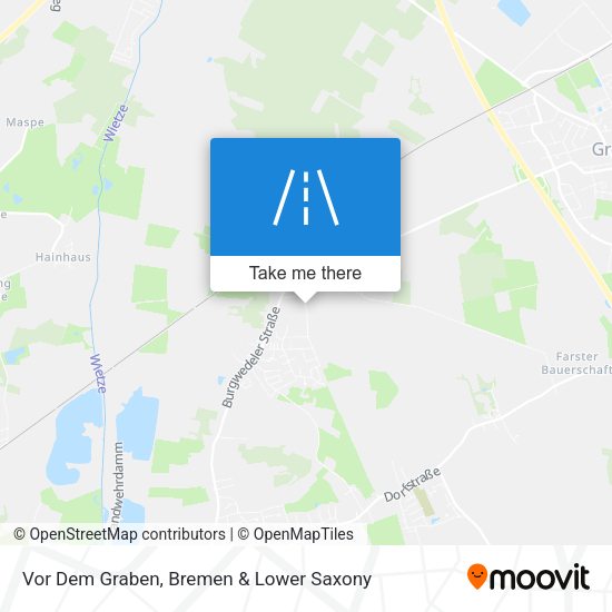 Vor Dem Graben map