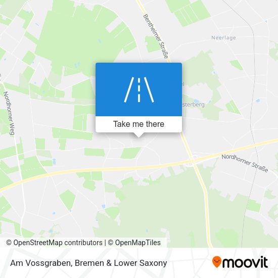 Am Vossgraben map