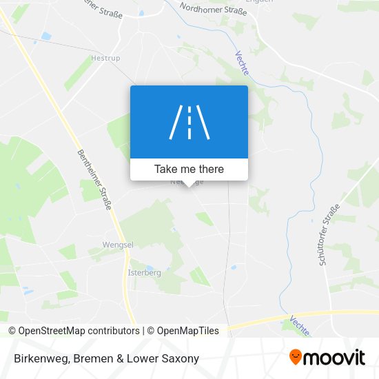 Birkenweg map