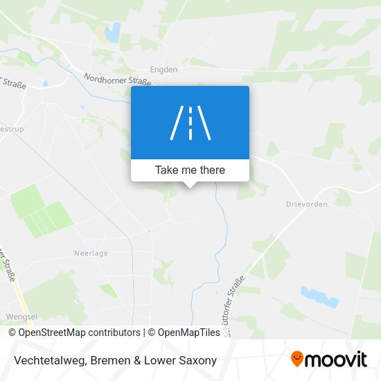 Vechtetalweg map