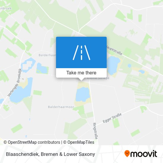 Blaaschendiek map