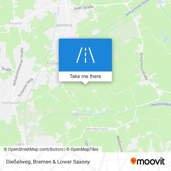Dießelweg map
