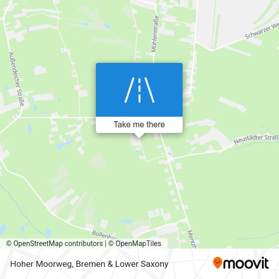 Hoher Moorweg map