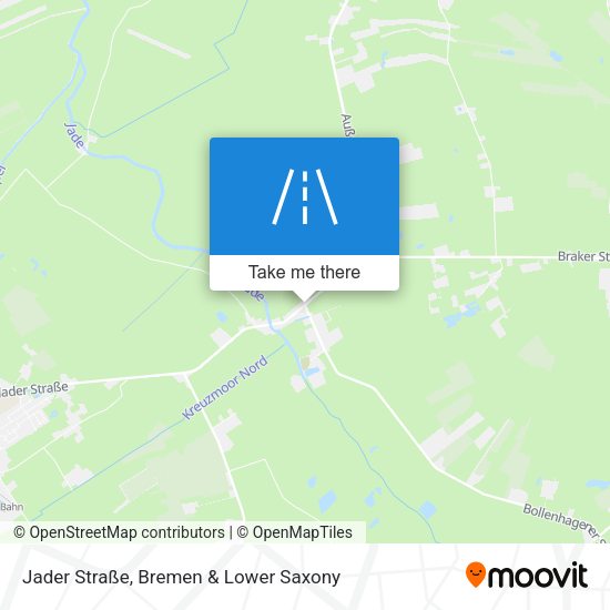 Jader Straße map