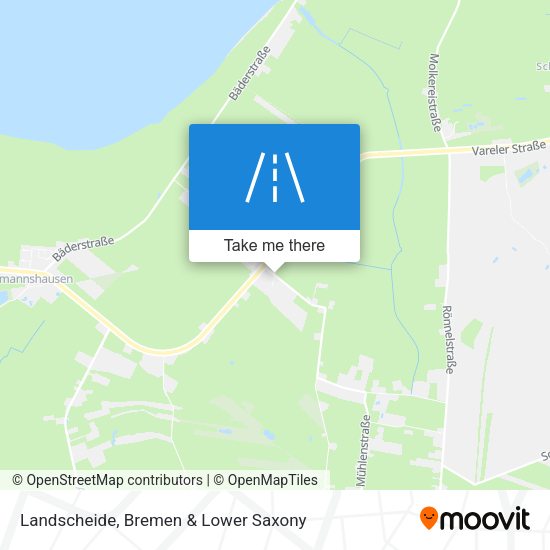 Landscheide map