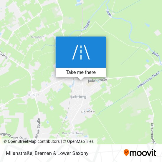 Milanstraße map